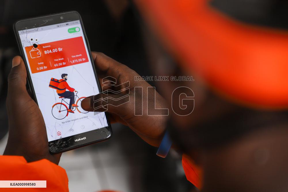 ETHIOPIA-ADDIS ABABA-BEU-FOOD DELIVERY SERVICE