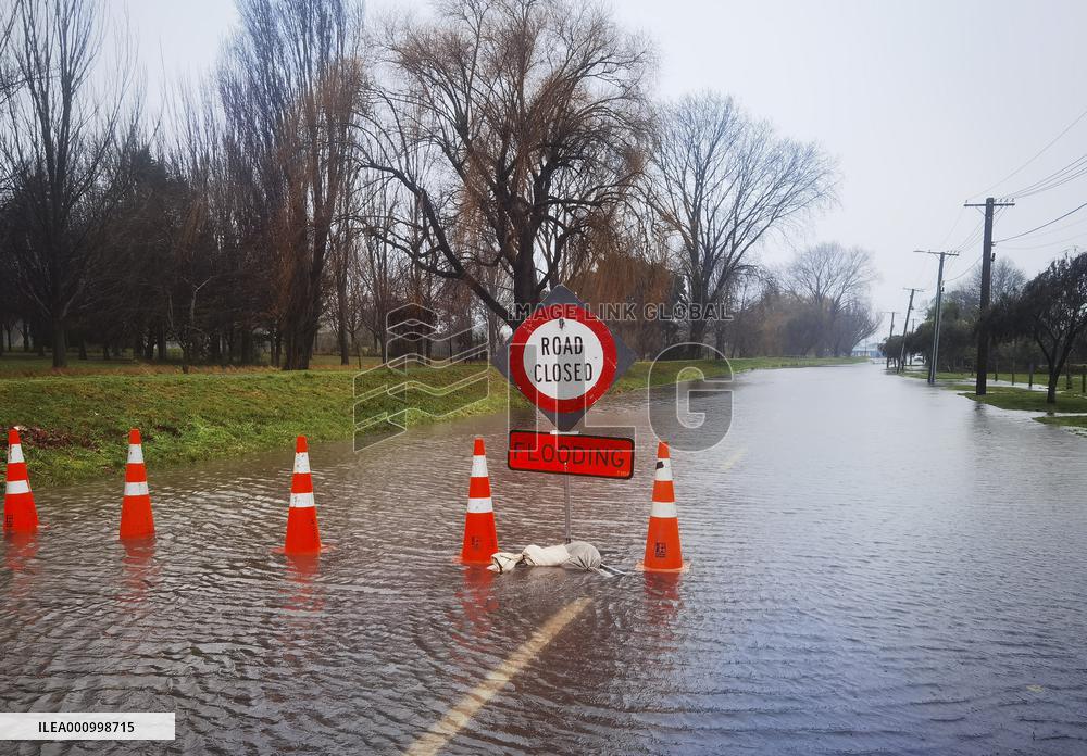 NEW ZEALAND-CHRISTCHURCH-HEAVY RAINFALL-FLOODING