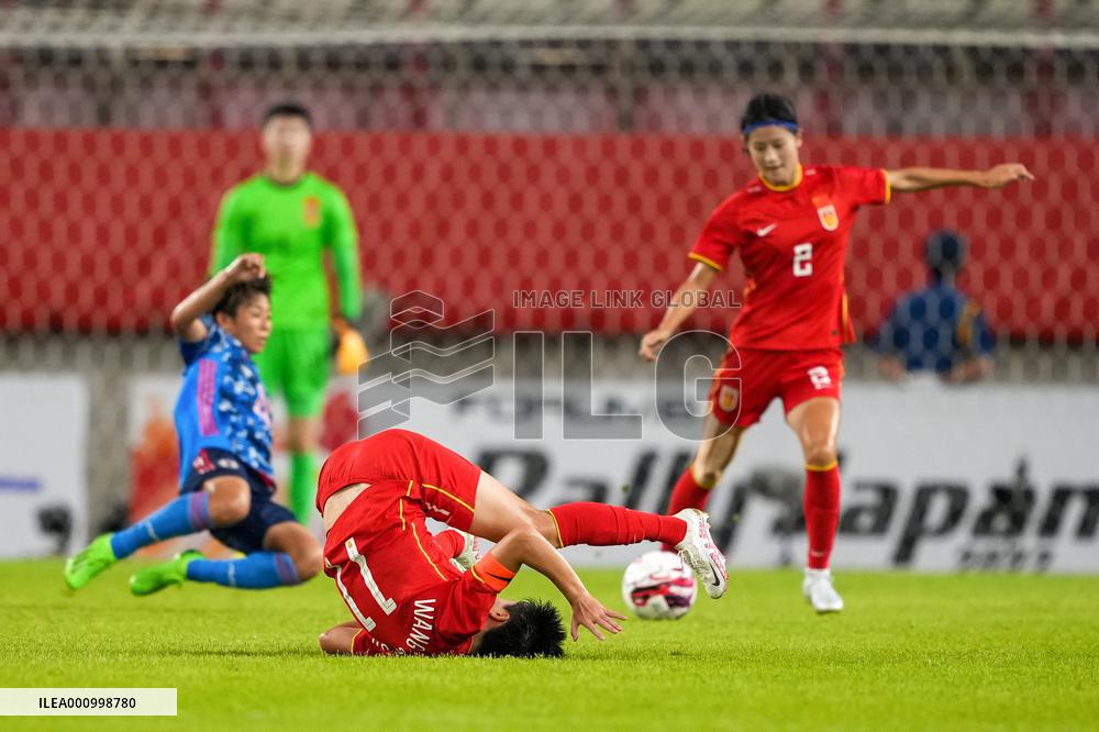(SP)JAPAN-KASHIMA CITY-FOOTBALL-EAFF E-1 CHAMPIONSHIP-WOMEN-CHINA VS JAPAN