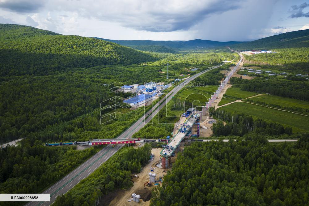CHINA-HEILONGJIANG-HIGH SPEED RAILWAY-CONSTRUCTION (CN)