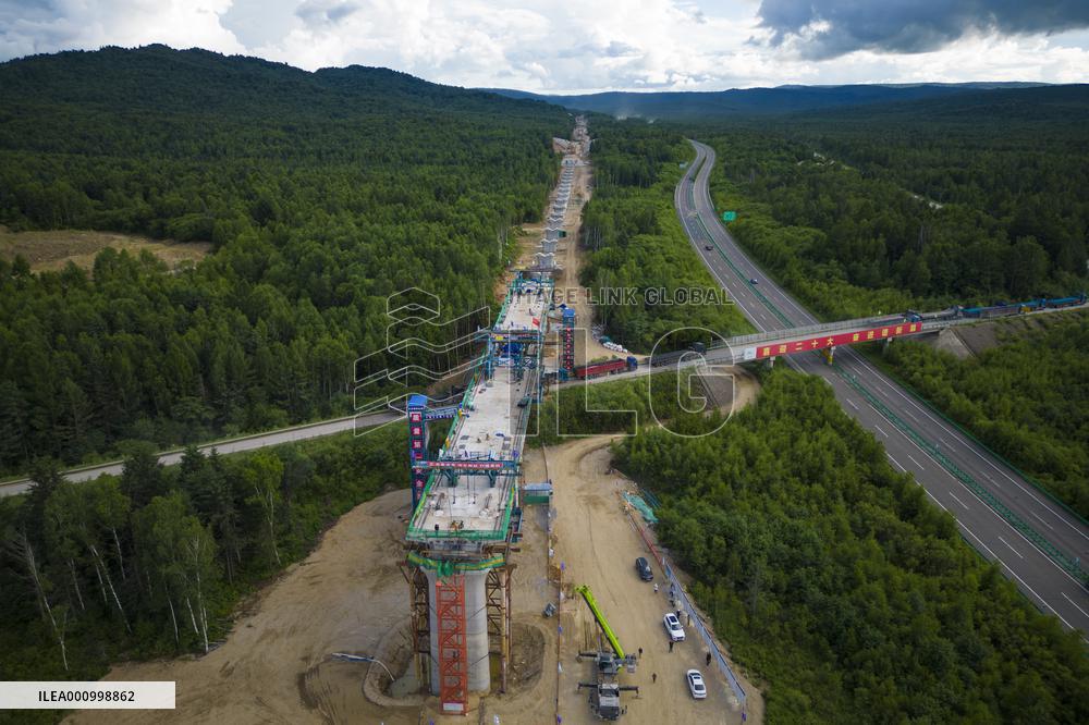 CHINA-HEILONGJIANG-HIGH SPEED RAILWAY-CONSTRUCTION (CN)