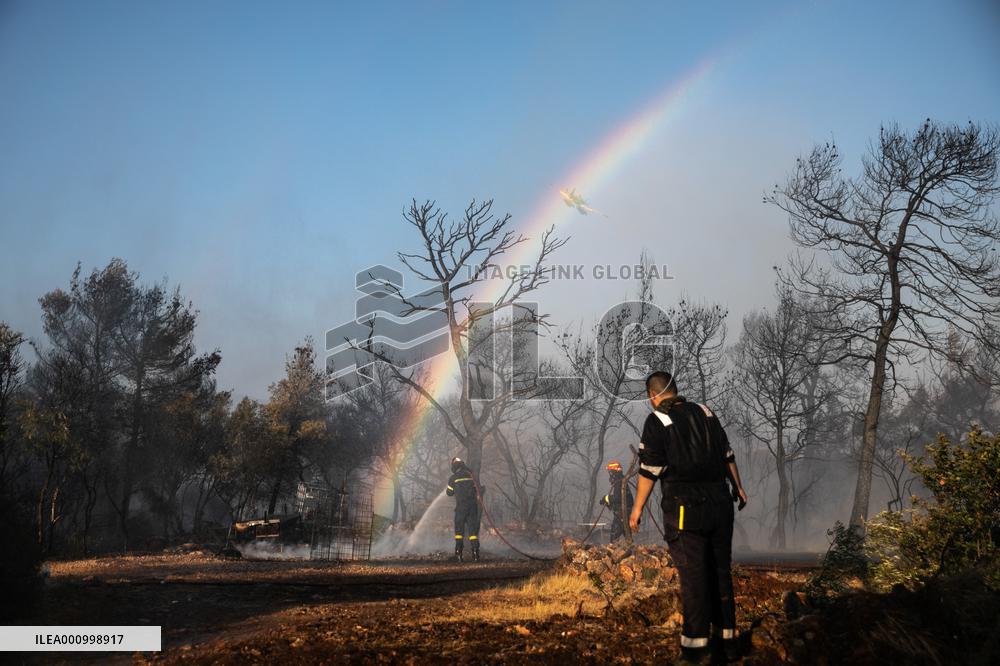 GREECE-ATTICA-WILDFIRE