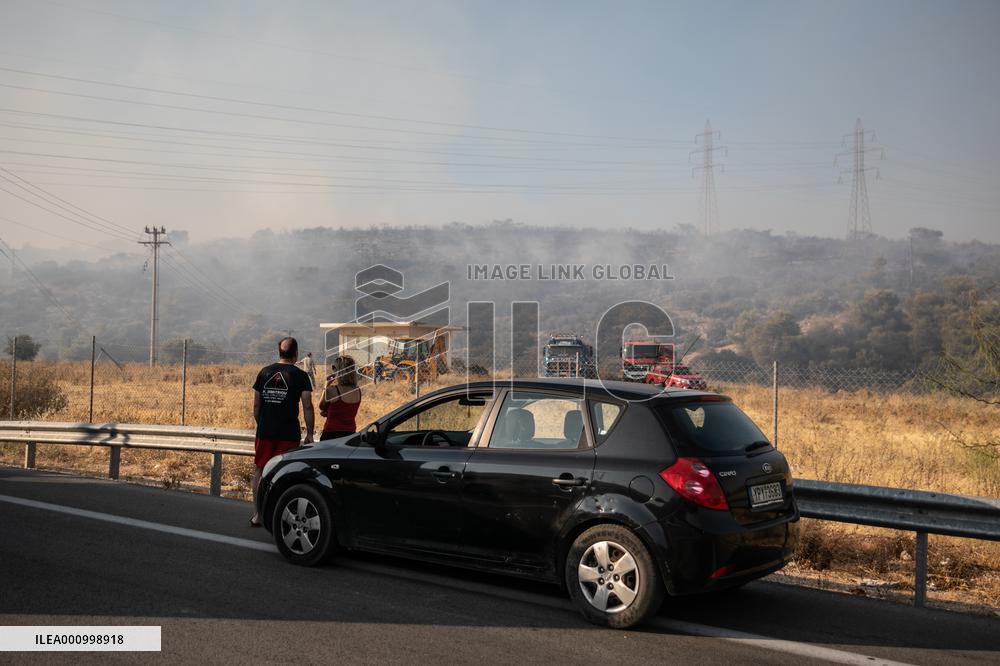 GREECE-ATTICA-WILDFIRE