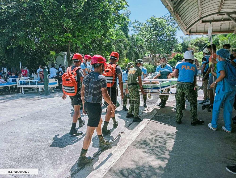 PHILIPPINES-ABRA-EARTHQUAKE-CASUALTIES