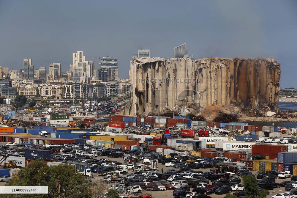 LEBANON-BEIRUT PORT-SILOS-COLLAPSE RISK