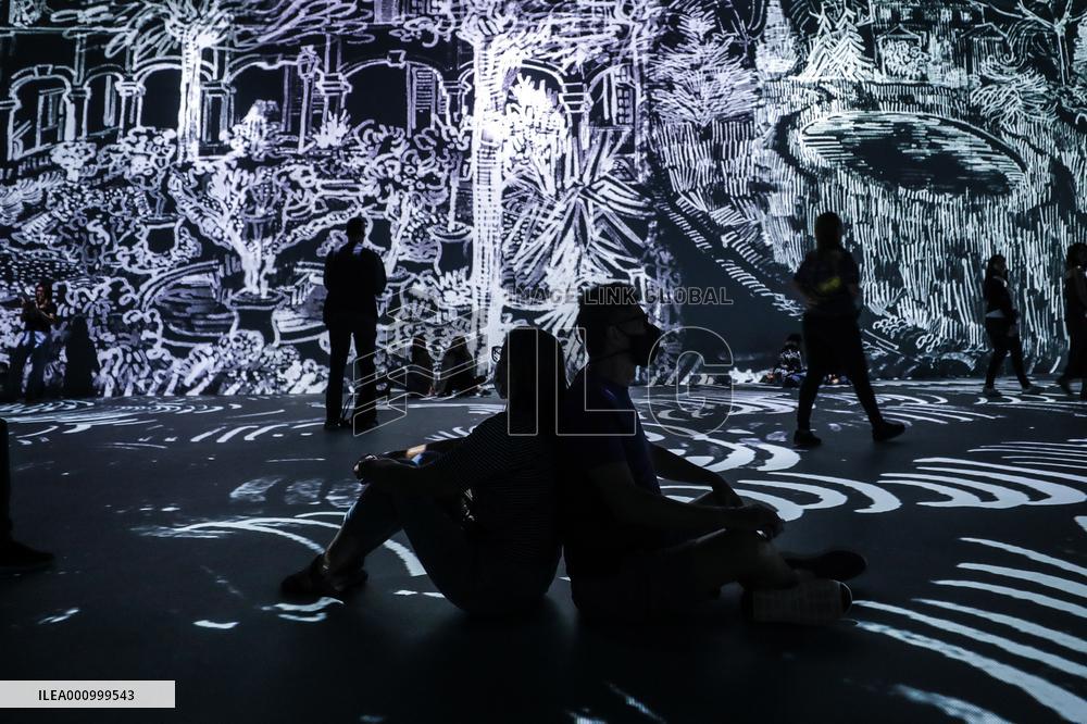 BRAZIL-RIO DE JANEIRO-IMMERSIVE EXHIBITION-VAN GOGH