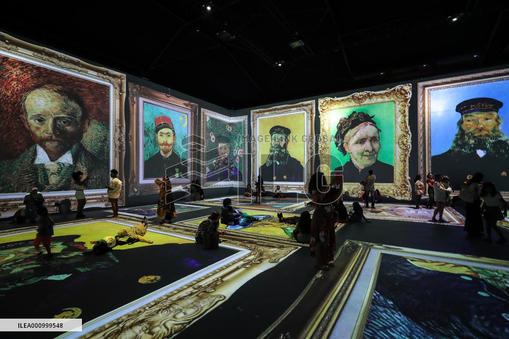 BRAZIL-RIO DE JANEIRO-IMMERSIVE EXHIBITION-VAN GOGH