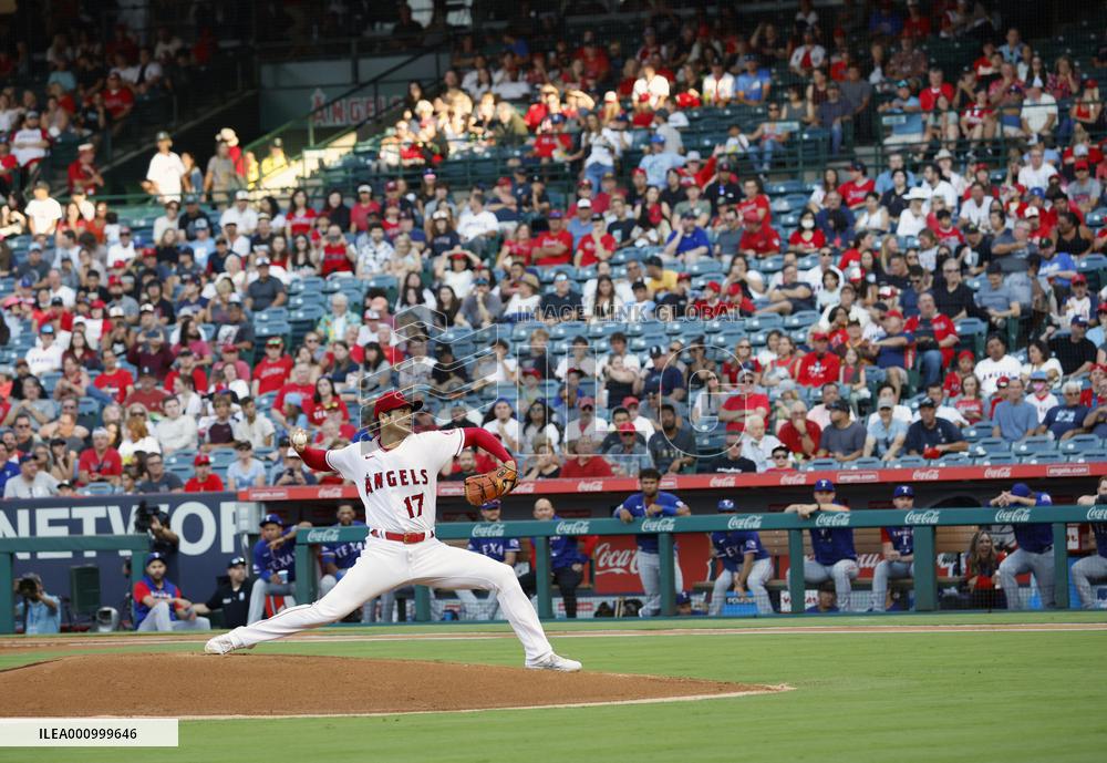 Baseball: Rangers vs. Angels