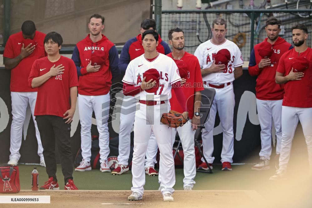Baseball: Rangers vs. Angels
