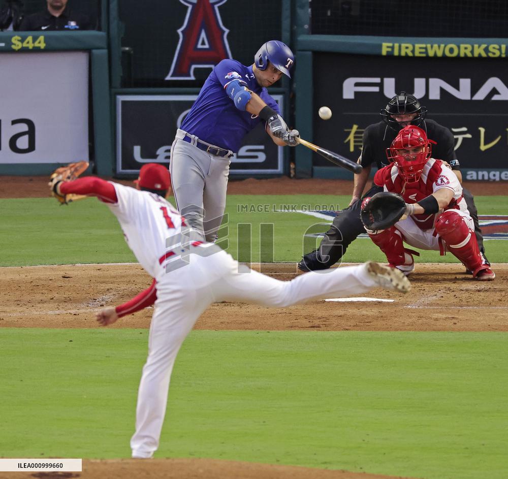 Baseball: Rangers vs. Angels
