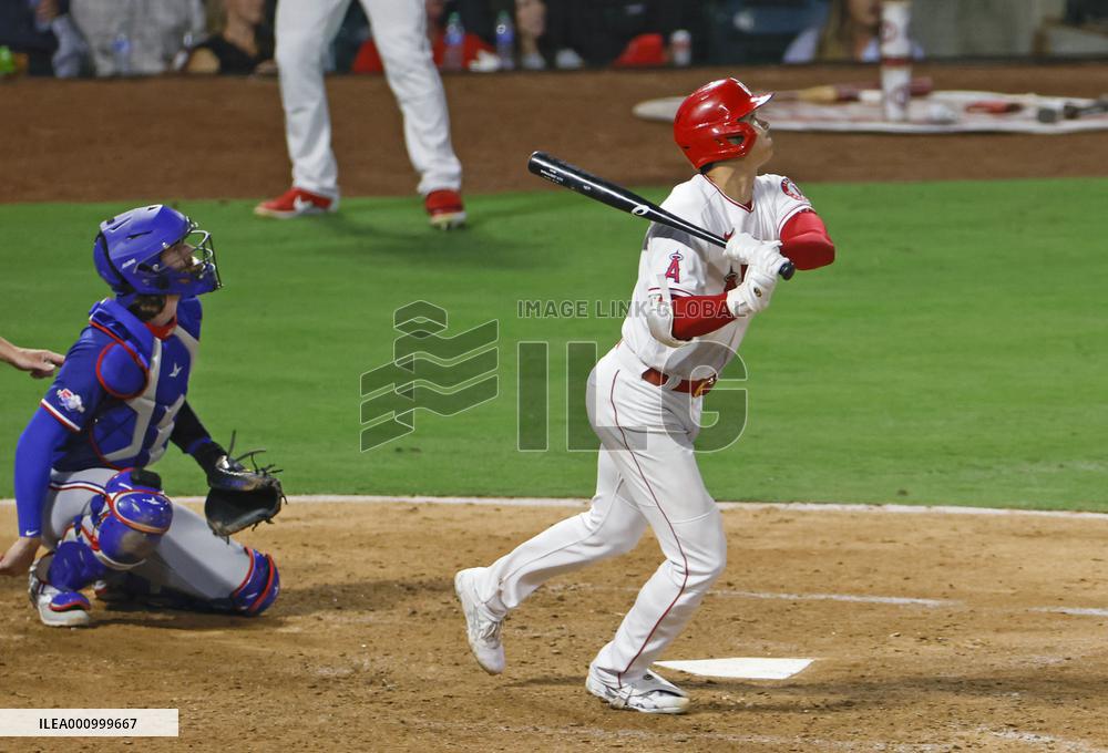 Baseball: Rangers vs. Angels