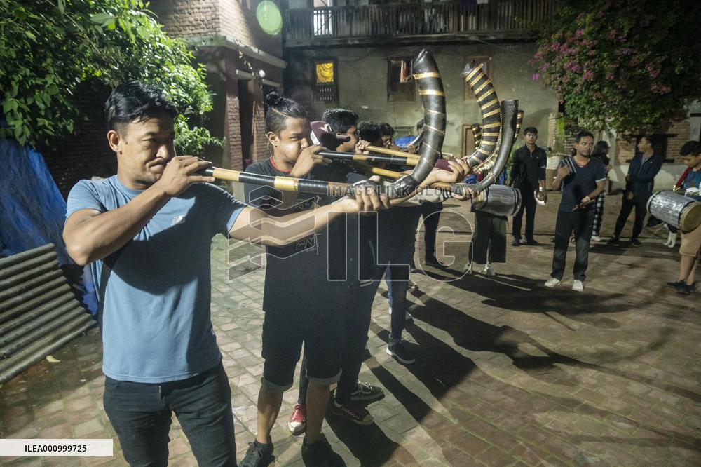 NEPAL-LALITPUR-GUNLA FESTIVAL