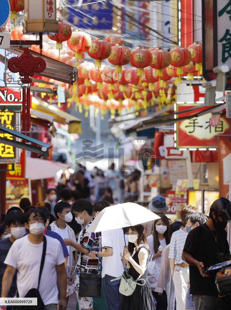 Scene of Yokohama amid COVID-19 pandemic