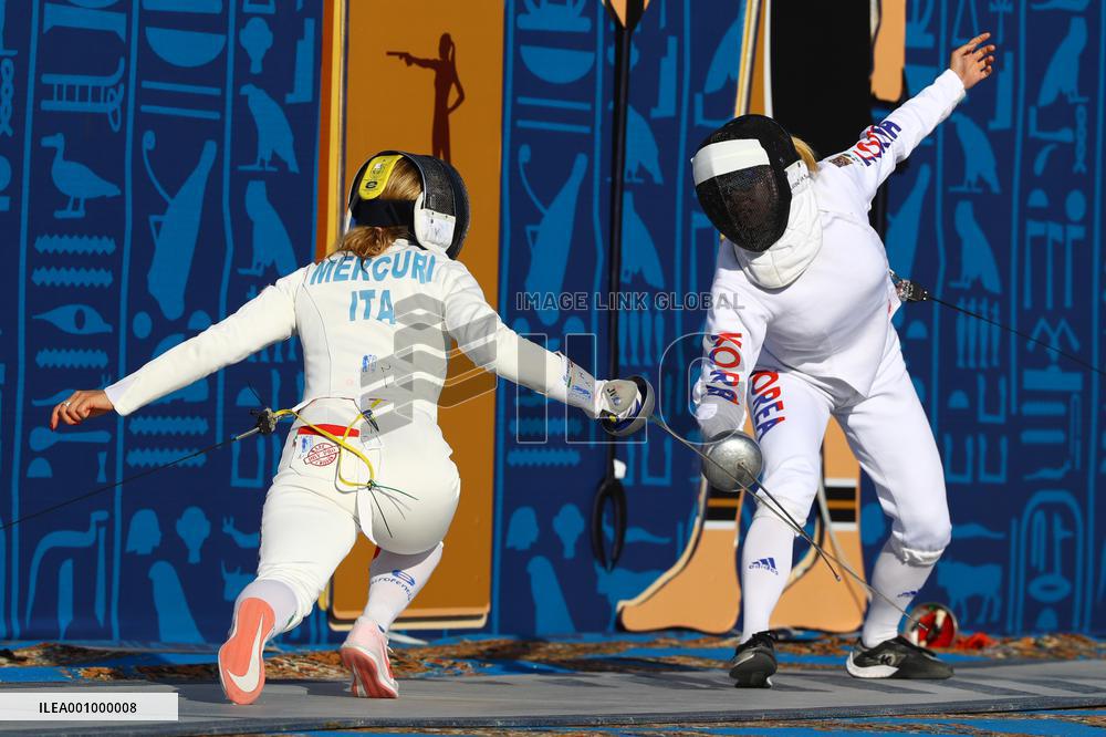 (SP)EGYPT-ALEXANDRIA-PENTATHLON-UIPM 2022 WORLD CHAMPIONSHIPS