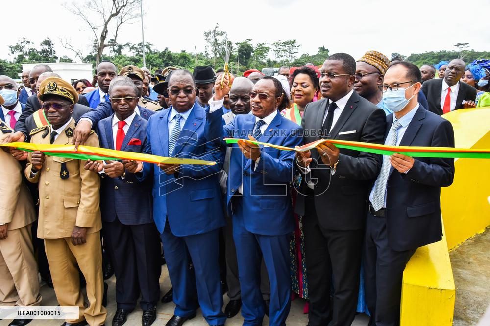 CAMEROON-KRIBI-LOLABE HIGHWAY-INAUGURATION