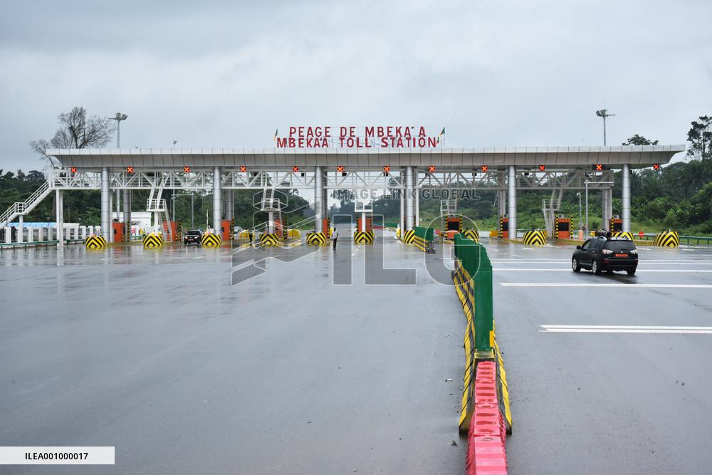 CAMEROON-KRIBI-LOLABE HIGHWAY-INAUGURATION