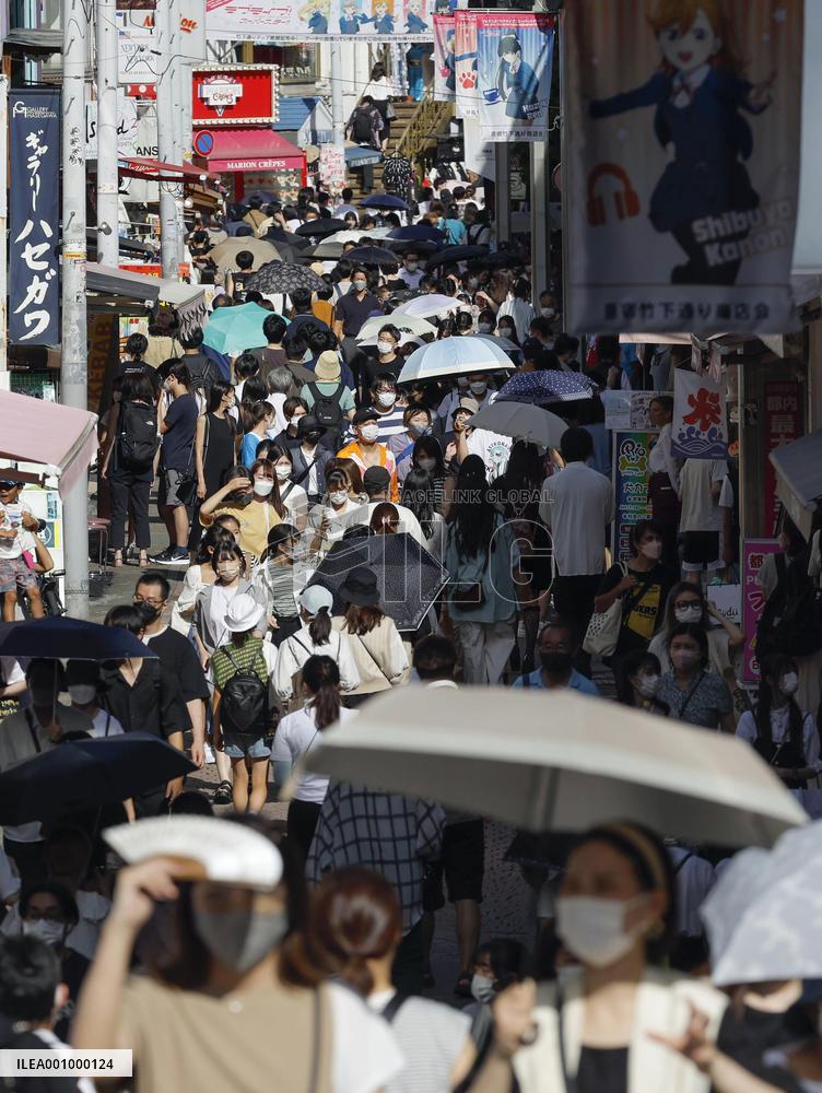 Scene of Tokyo amid COVID-19 pandemic