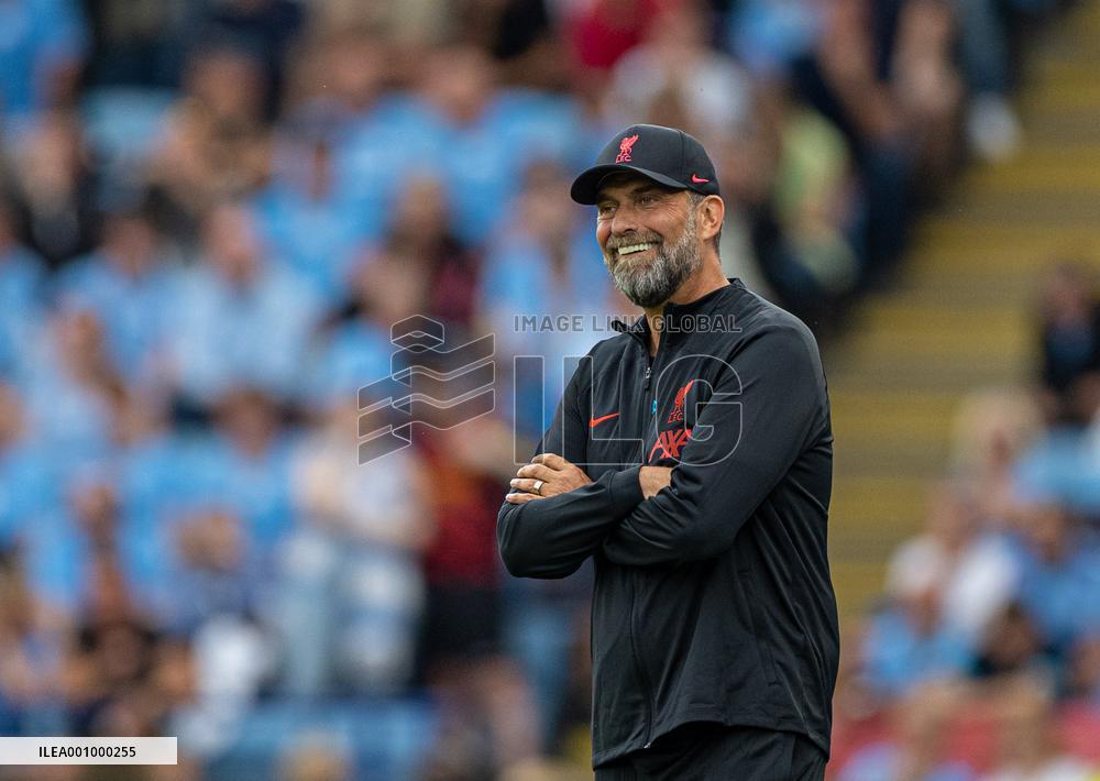 (SP)BRITAIN-LEICESTER-FOOTBALL-ENGLISH COMMUNITY SHIELD-LIVERPOOL VS MAN CITY