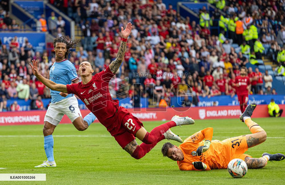 (SP)BRITAIN-LEICESTER-FOOTBALL-ENGLISH COMMUNITY SHIELD-LIVERPOOL VS MAN CITY
