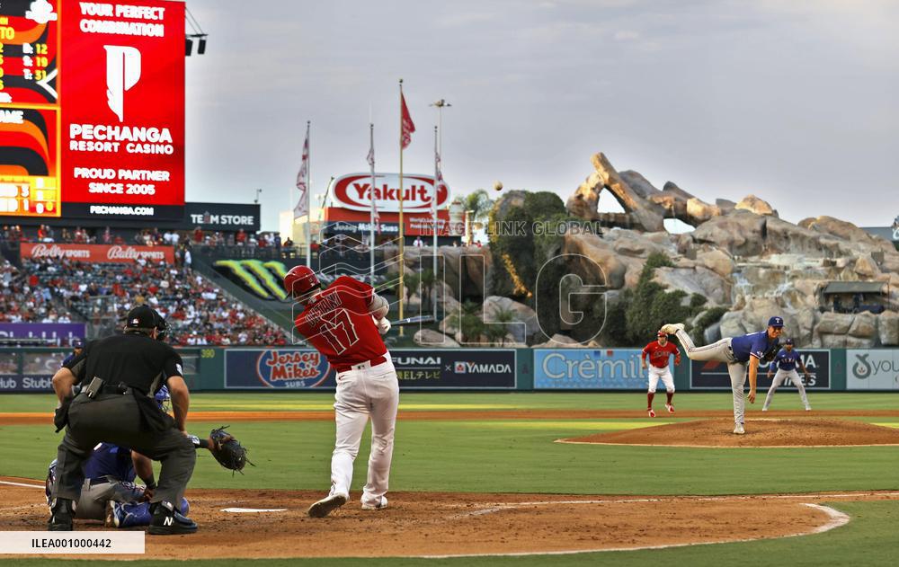 Baseball: Rangers vs. Angels