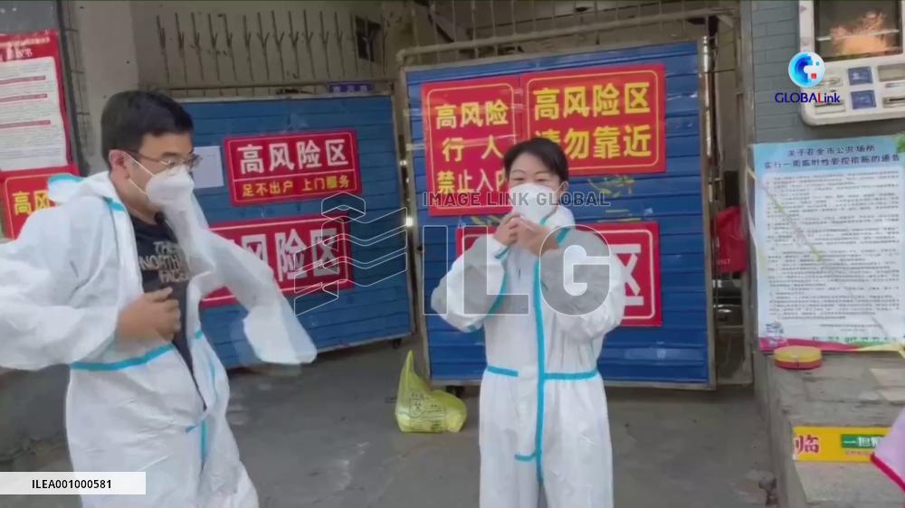 GLOBALink | Over 12,000 teachers volunteer to fight COVID-19 resurgence in NW China's Lanzhou