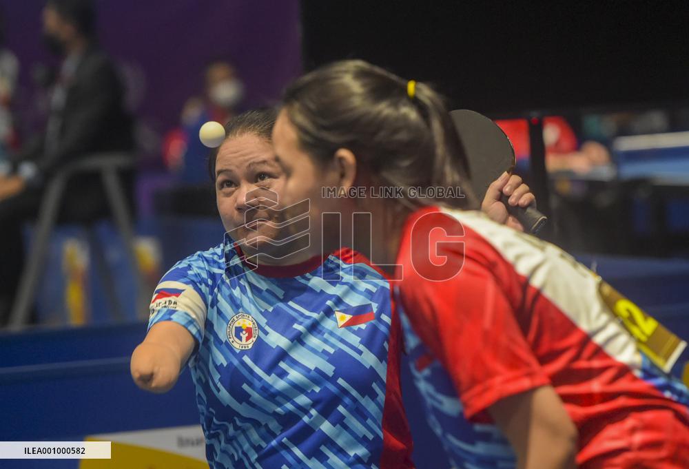(SP)INDONESIA-CENTRAL JAVA-2022 ASEAN PARA GAMES-TABLE TENNIS