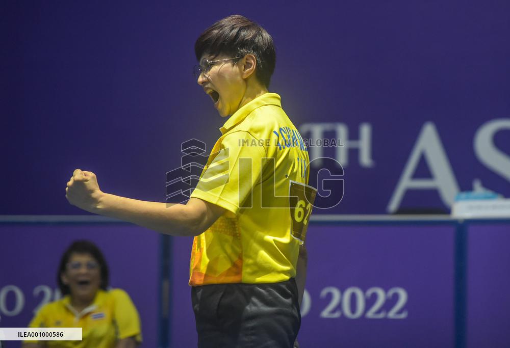 (SP)INDONESIA-CENTRAL JAVA-2022 ASEAN PARA GAMES-TABLE TENNIS