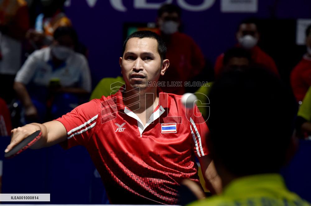 (SP)INDONESIA-SURAKARTA- ASEAN PARA GAMES 2022-TABLE TENNIS