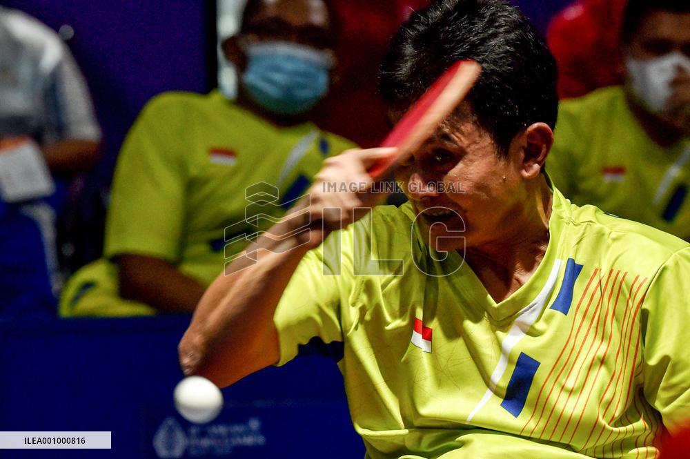 (SP)INDONESIA-SURAKARTA- ASEAN PARA GAMES 2022-TABLE TENNIS