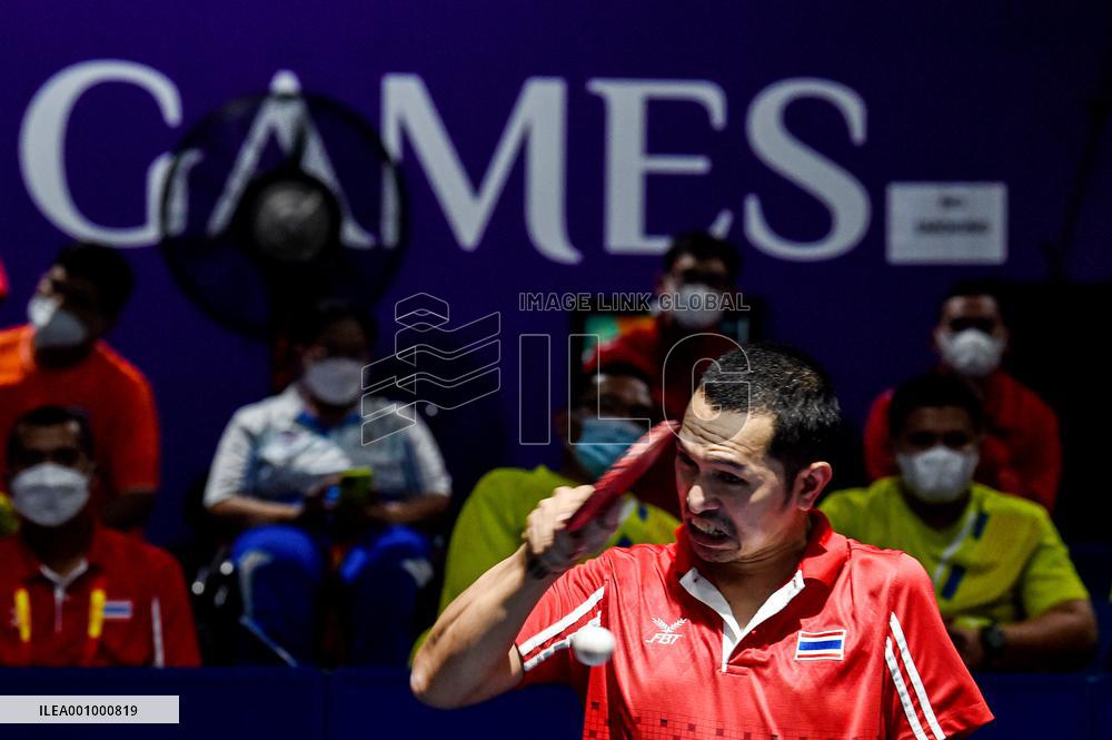 (SP)INDONESIA-SURAKARTA- ASEAN PARA GAMES 2022-TABLE TENNIS