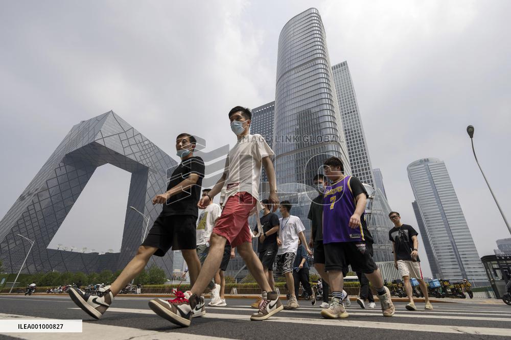 High-rise buildings in Beijing