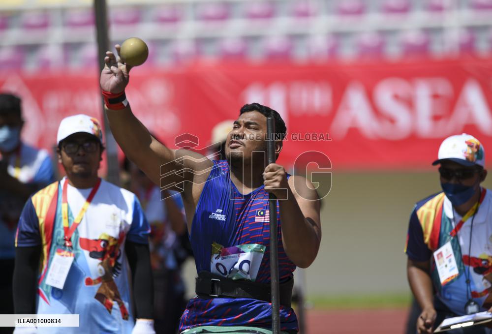 (SP)INDONESIA-SURAKARTA-2022 ASEAN PARA GAMES-MEN'S SHOT PUT