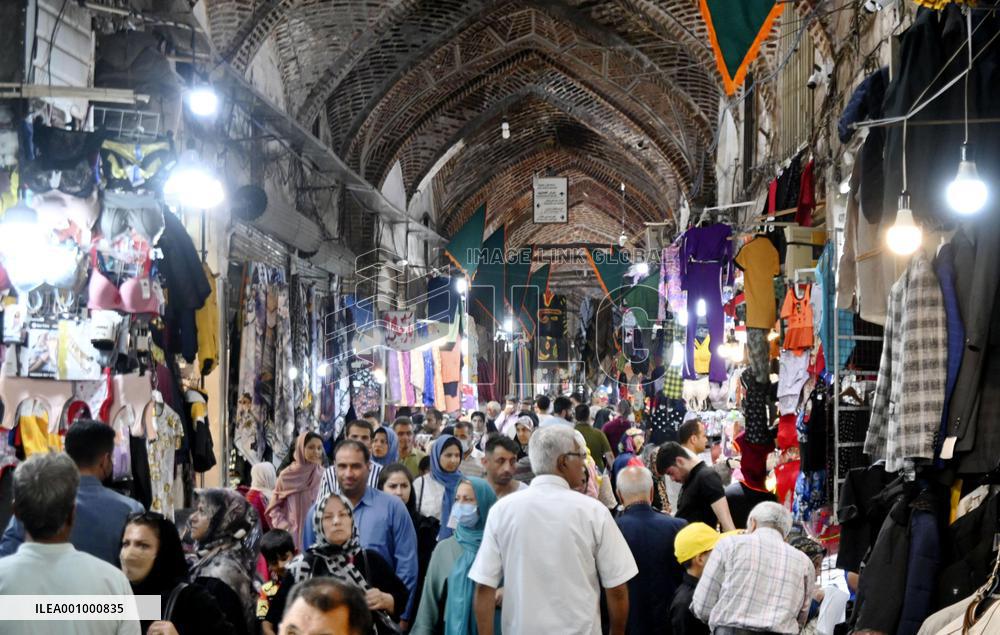 Historic Bazaar complex in Iran