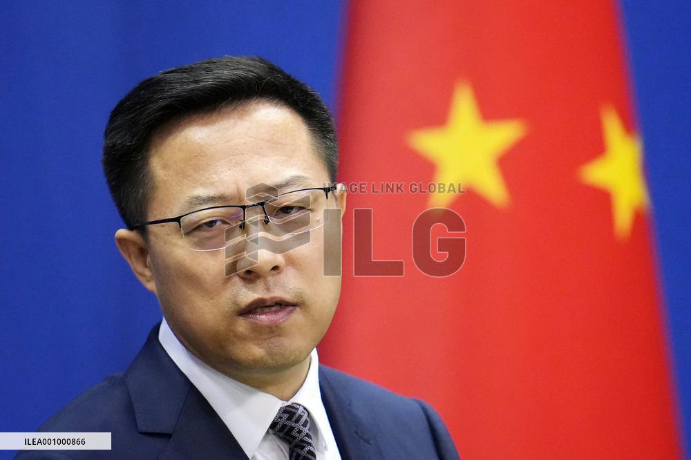 Chinese Foreign Ministry spokesman Zhao
