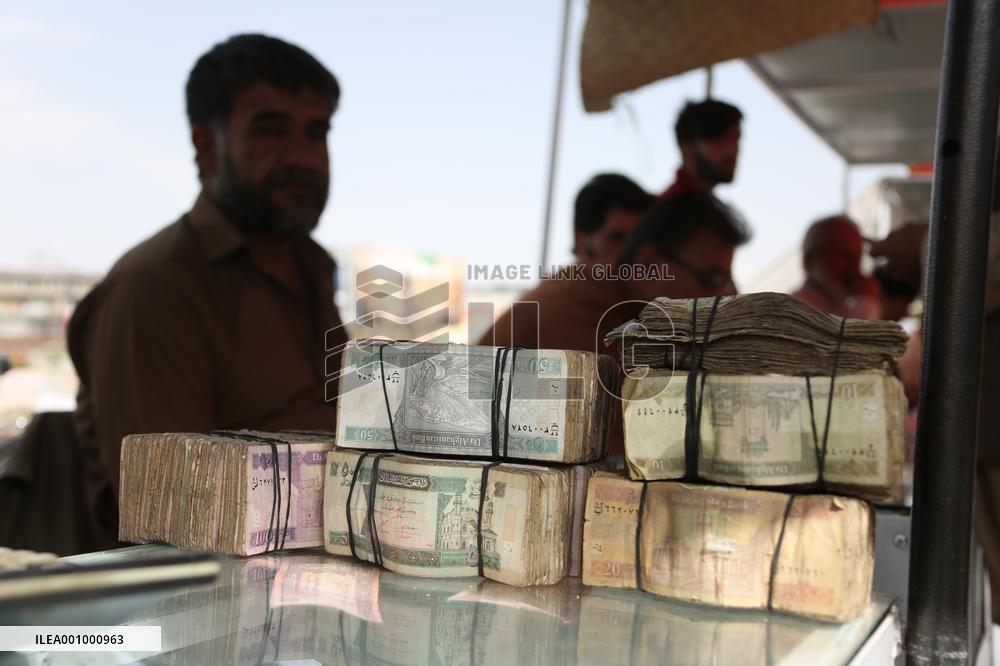 AFGHANISTAN-KABUL-EXCHANGE MARKET