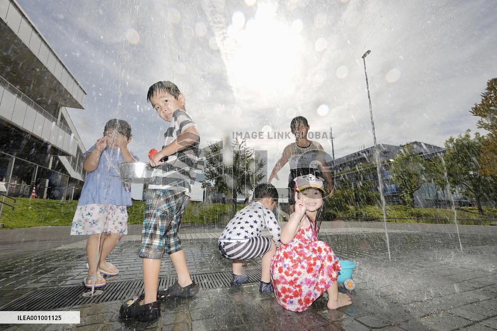 Summer heat in Japan