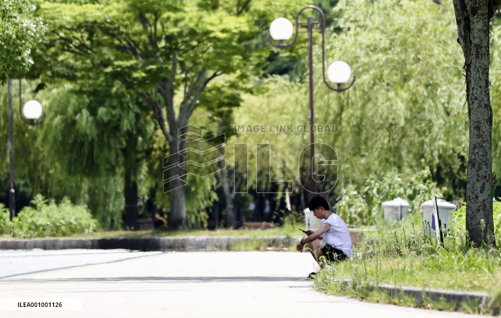 Summer heat in Japan