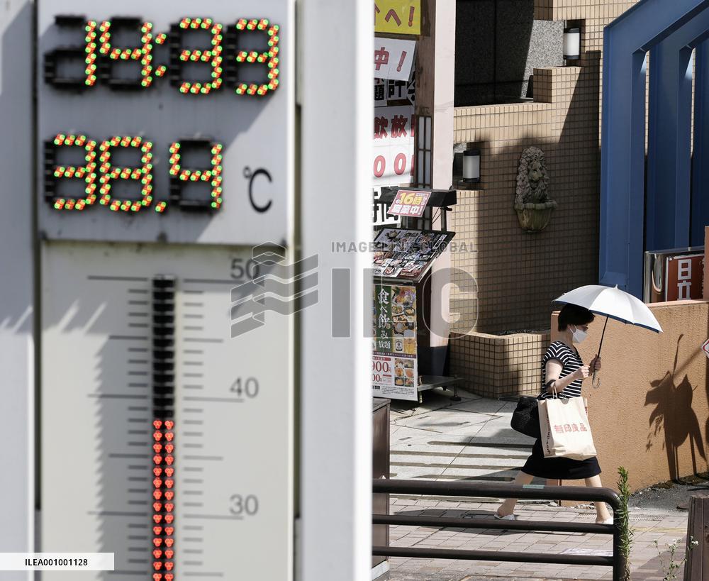 Summer heat in Japan