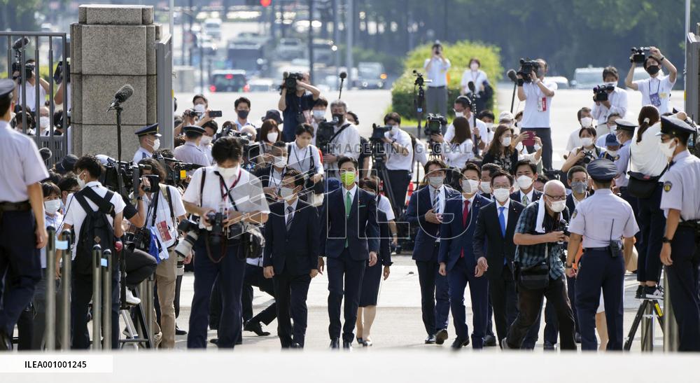 Extraordinary Diet session opens in Japan