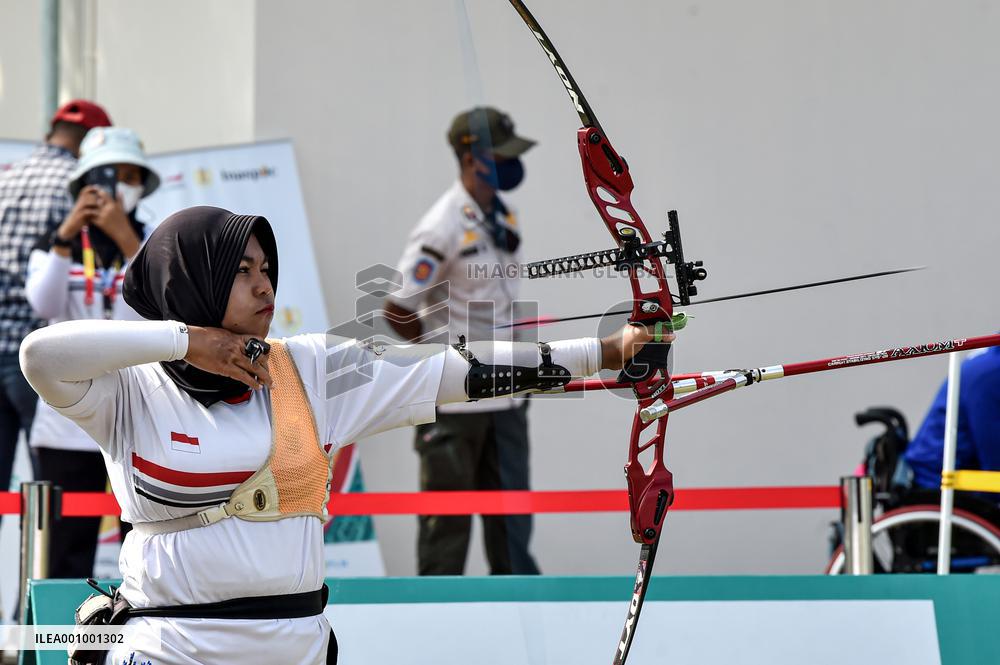 (SP)INDONESIA-SURAKARTA-ASEAN PARA GAMES 2022-ARCHERY