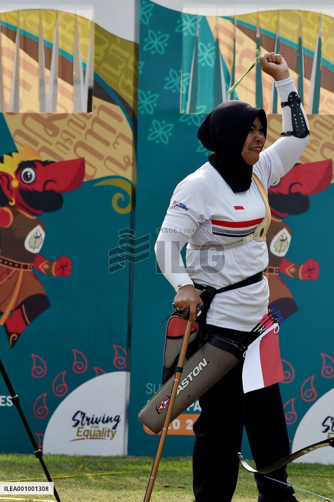 (SP)INDONESIA-SURAKARTA-ASEAN PARA GAMES 2022-ARCHERY