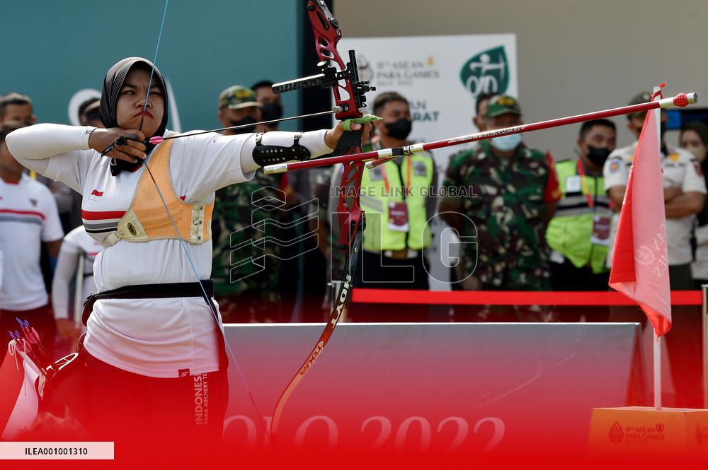 (SP)INDONESIA-SURAKARTA-ASEAN PARA GAMES 2022-ARCHERY