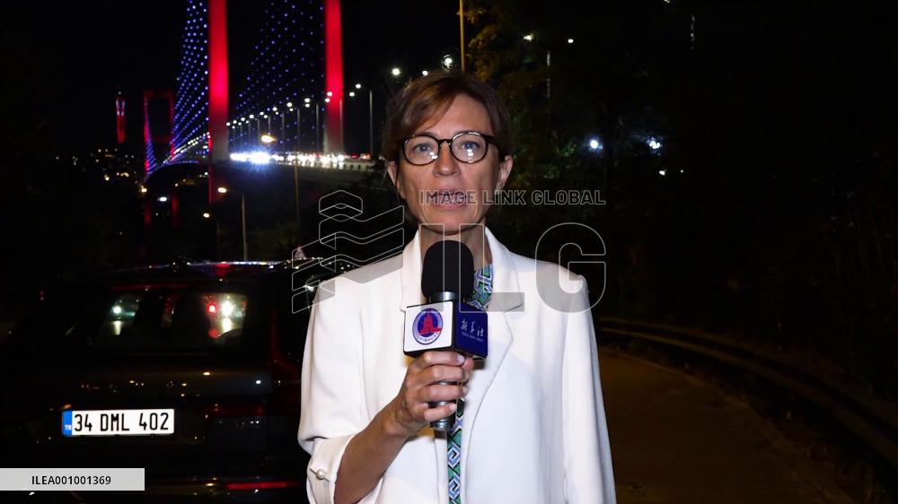 1st grain ship leaving Ukraine anchors off Istanbul for inspection