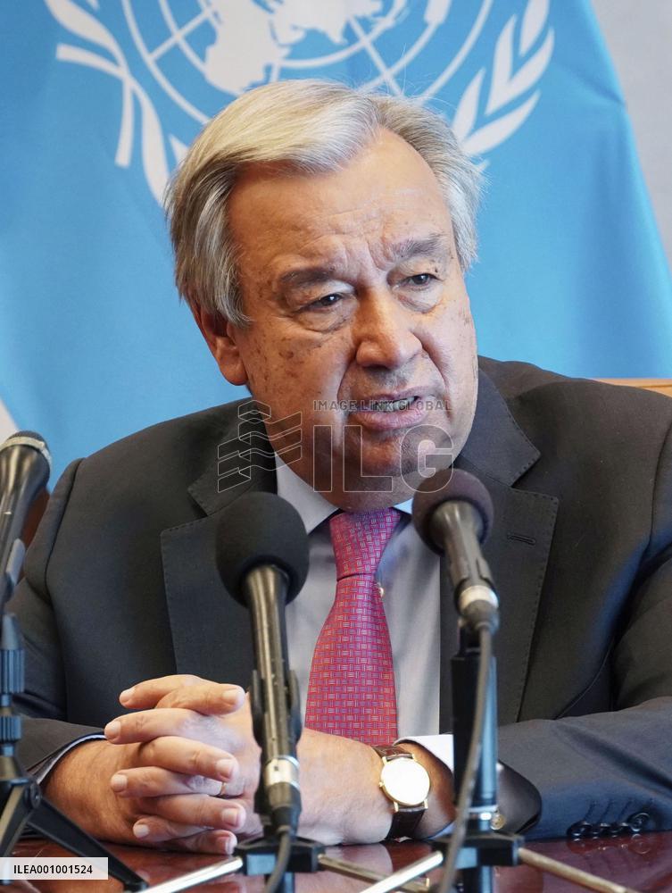 U.N. Secretary General Antonio Guterres
