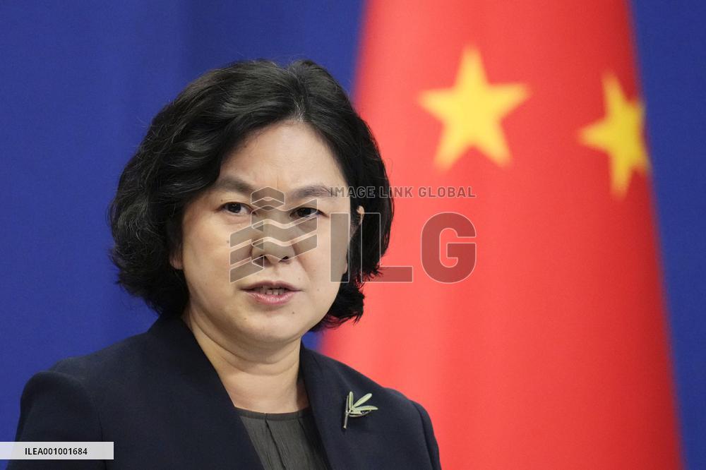 Chinese Foreign Ministry spokeswoman Hua