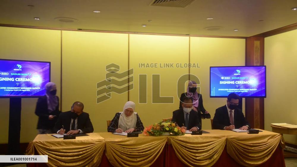 China-Brunei joint venture signs 263 mln USD financing deal with local banks