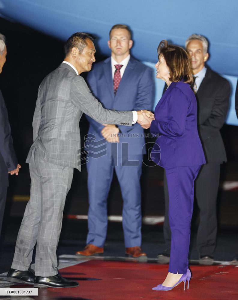 U.S. House Speaker Pelosi in Japan