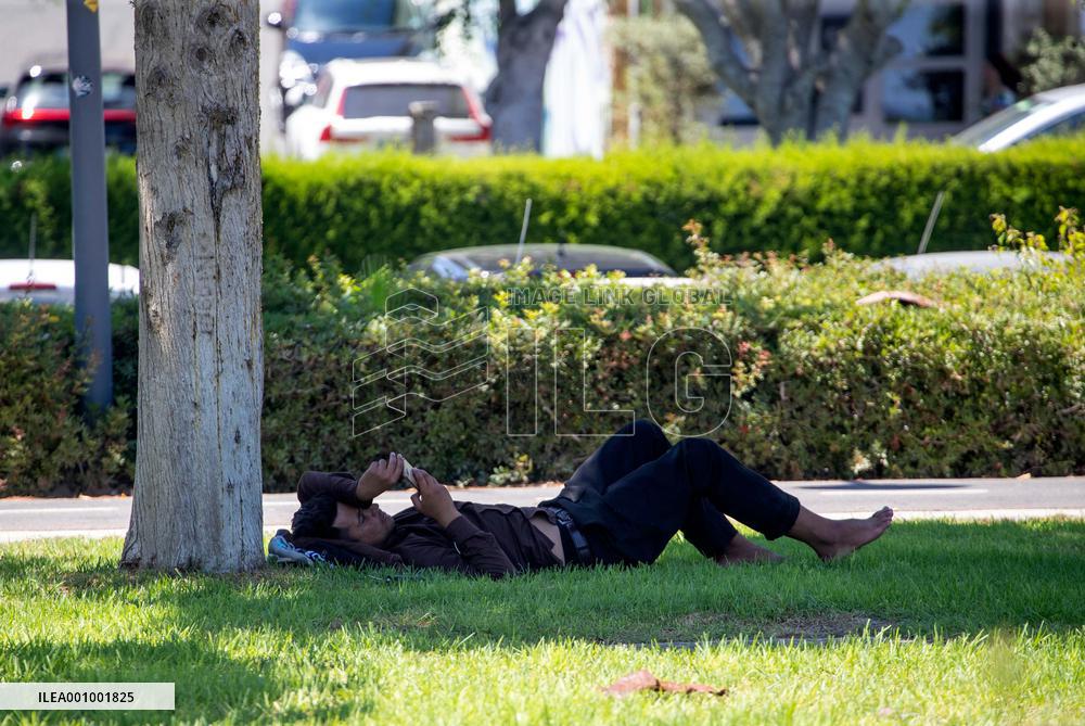 CYPRUS-LIMASSOL-HEAT WAVE