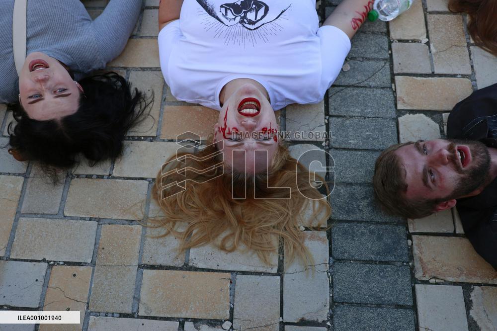 Protest against deaths of Ukrainian POWs