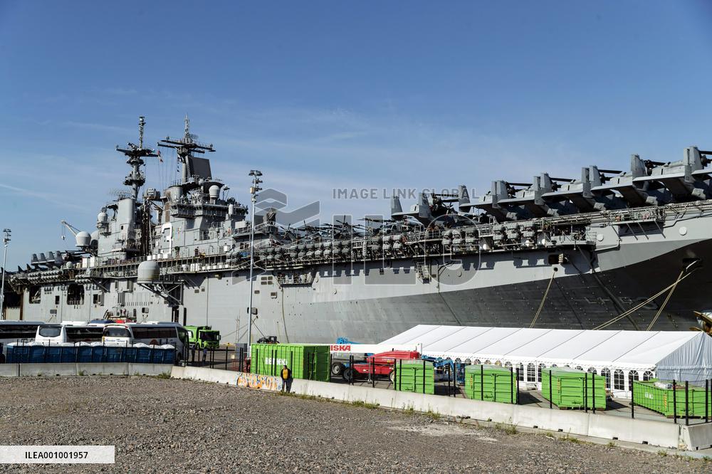 USS Kearsarge visits Helsinki